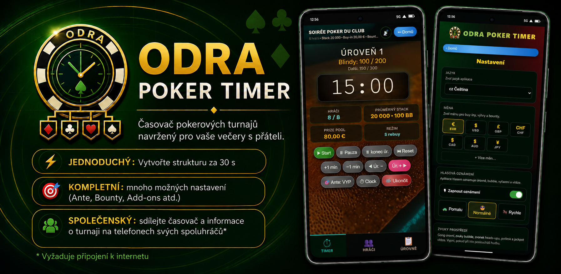Odra Poker Timer — banner