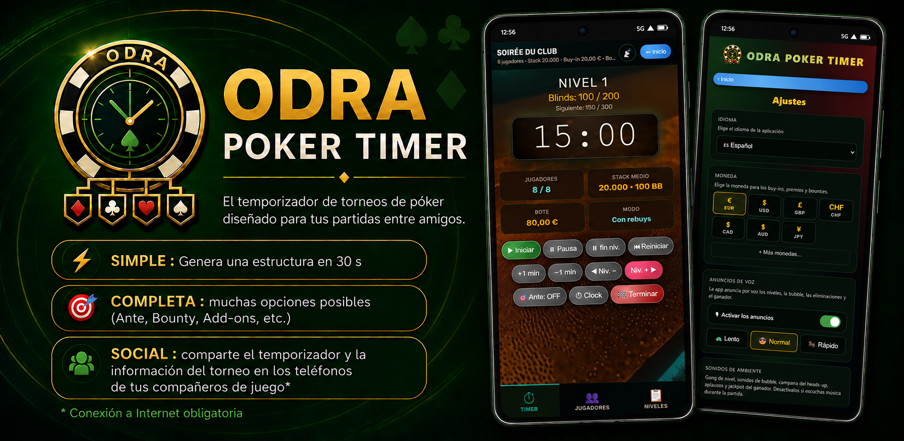 Odra Poker Timer — banner